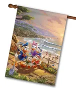 A Duck Day Afternoon – House Flag – 28” x 40”