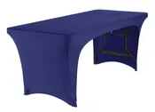 iGear™ Stretch Fabric Table Cover, 6ft. Table, Open-sided, 2 Colors