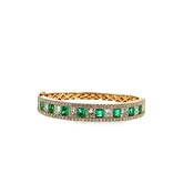 The Emerald Garden Bangle