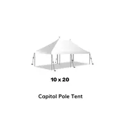 10x20 Pole Tent