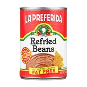 Fat Free Refried Pinto Beans (16 oz) | La Preferida