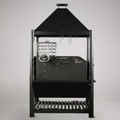 360° Open-Fire Grill Cold-roll steel XL TAGWOOD BBQ12SI