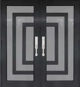 Hurricane Impact French Door Custom Design – D2