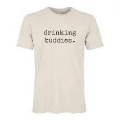adult graphic tee | drinking buddies
