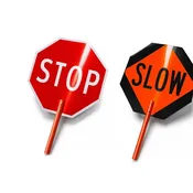STOP SLOW PADDLES