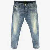 3 X 1 Size 34 Blue Stone Wash Button Fly Jeans