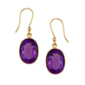 Alchemia Amethyst Drop Earrings