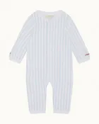 Adore Stripe Romper - Blue