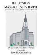 Boston Massachusetts Temple Cross Stitch Pattern {Download}