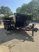 2026 PJ Trailers DT1 7’x14′ 14k 4′ Sides Telescopic Dump Trailer