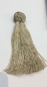 25 pieces Round ball taupe Key tassel perfect for runners pillows keychains