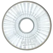 2" Lilac Cup Wheel, Al. Body - Medium