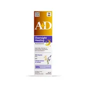 A+D Overnight Healing Diaper Rash Ointment - 3.6 oz