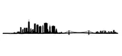 19.5" City Skyline Silhouette
