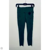 Athletic Capris By Lululemon In Green, Size: 6