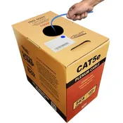 Cat5e Plenum CMP Rated 1000ft Cable in Colors