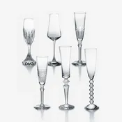 Baccarat Bubble Box Flutes Set of 6