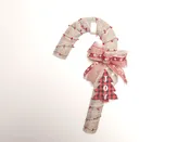 Christmas - Burlap Joy Candy Cane
