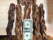 Bully Stick Braided 12″ XX-Thick