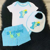 1st Birthday Bib
