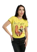 "BEAUTIFUL" GRAPHIC SCRIPTED TEE