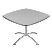 CaféWorks™ Café Table, 42" Square, 3 Finishes