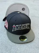 Anaheim Angels 2Tone Black Olive Cream UV 50th Patch