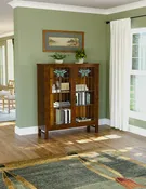 125th Anniversary LaSalle Stained Glass Bookcase