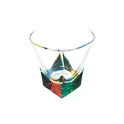 Aperitif Glass Fusion Style - Made in Venice — Poppi Italian Leather