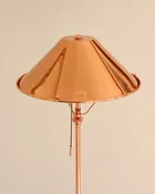 Anna Lari Cordless Ambra Floor Lamp Glossy Copper