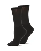 2 PAIR UNISEX DIABETIC FULL CUSHION CREW SOCKS