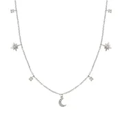 Moon &amp; Stars Necklace