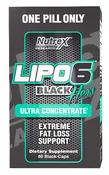 NUTREX RESEARCH LIPO-6 BLACK HERS ULTRA CONCENTRATE