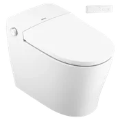 3-Series White Electronic Cleansing Toilet