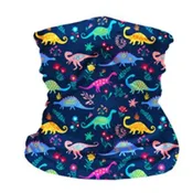 Kids Seamless Polyester Neck Gaiter With Filter