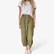 Balloon Cotton Pants