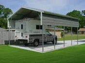 20’x20’x8′ Vertical Roof Carport