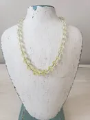 Art Deco Crystal Bead Necklace