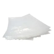 100 Pack 9" x 12" Resealable 4Mil Thick Clear Poly Big Seal Food Storage Bags