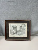 2 CHURCHES HEPTONSTALL PENCIL ART