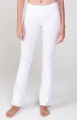 Bootcut Flare Practice Pant ~White