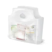 Plastic Grab & Go Bags - Small Clear - 11" x 10" x 3.5"