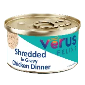 VēRUS Feline Shredded in Gravy Chicken Dinner