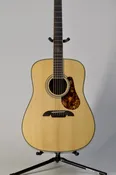 Alvarez MD60E Herringbone Dreadnought Acoustic Electric — David's Guitar Loft