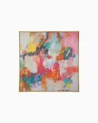 A Colorful Mindset Framed Canvas