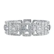 Art Deco Diamond Bracelet