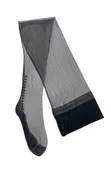 Black Memphis Heel Fully Fashioned Stockings
