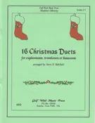 16 Christmas Duets for euphoniums b.c., trombones, or bassoons, arr. Matchett - printed version