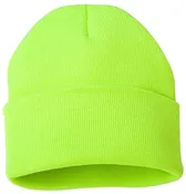 Knit Winter Hat – Safety Yellow