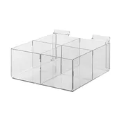 Acrylic Slatwall Bin